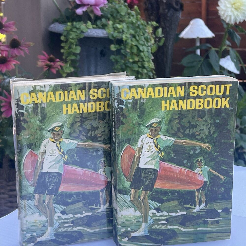 2 Vintage Canadian Scout Handbooks – 1968/69 First Edition + Third Edition
